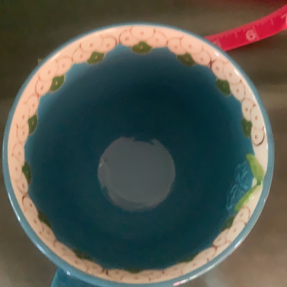 Dutch wax mug handpainted ceramic - Picture 7 of 7